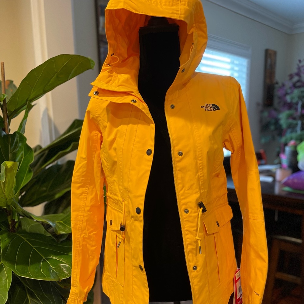 The north face rain jacket